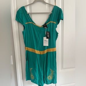 Her Universe Disney Jasmine Women’s Romper NWT Size M